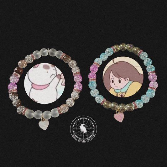 Bee & Puppycat Matching Bracelets