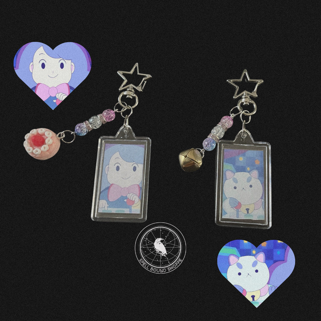 Bee & Puppycat Matching Keychains